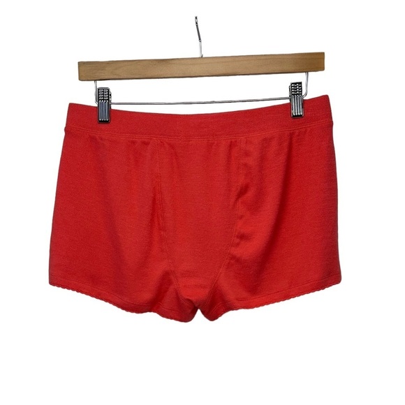 PJ Salvage Pull On Lounge Sleep Shorts RZBBS -  Retro Red - Picture 2 of 8